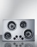 30" Wide 230V 4-Burner Coil Cooktop view 1