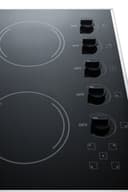 27" Wide 230V 5-Burner Radiant Cooktop view 3