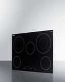 30" Wide 208-240V 5-Burner Radiant Cooktop view 5