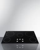 36" Wide 208-240V 5-Burner Radiant Cooktop view 8