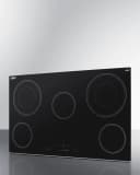 36" Wide 208-240V 5-Burner Radiant Cooktop view 2