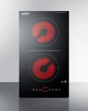 12" Wide 115V 2-Burner Radiant Cooktop With Safety Shutoff view 6