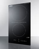 12" Wide 230V 2-Burner Radiant Cooktop With Safety Shutoff view 5