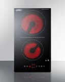12" Wide 230V 2-Burner Radiant Cooktop With Safety Shutoff view 6
