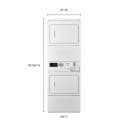 Commercial Electric Stack Dryer, Coin-Drop Equipped view 1