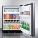 24" Wide Refrigerator-Freezer, ADA Compliant (Panel Not Included) view 4