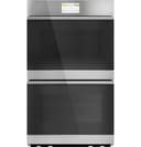 30" Smart Built-in Convection Double Wall Oven In Platinum Glass view 1