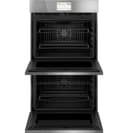 30" Smart Built-in Convection Double Wall Oven In Platinum Glass view 15