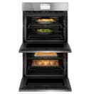 30" Smart Built-in Convection Double Wall Oven In Platinum Glass view 26