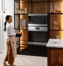 30" Smart Built-in Convection Double Wall Oven In Platinum Glass view 21