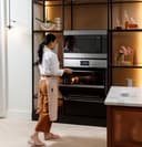 30" Smart Built-in Convection Double Wall Oven In Platinum Glass view 20