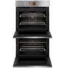 Café 30" Smart Built-in Convection Double Wall Oven In Platinum Glass view 2