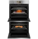 Café 30" Smart Built-in Convection Double Wall Oven In Platinum Glass view 3
