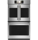 Café Professional Series 30" Smart Built-in Convection French-door Double Wall Oven view 1
