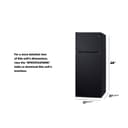 28" Wide Top-Mount Refrigerator-Freezer view 9