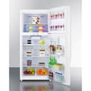 30" Wide Top Freezer Refrigerator view 3