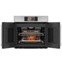 Café Professional Series 30" Smart Built-in Convection French-door Single Wall Oven view 3