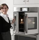 Café Professional Series 30" Smart Built-in Convection French-door Single Wall Oven view 7