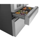 Energy Star® 27.8 Cu. Ft. Smart 4-door French-door Refrigerator In Platinum Glass view 31