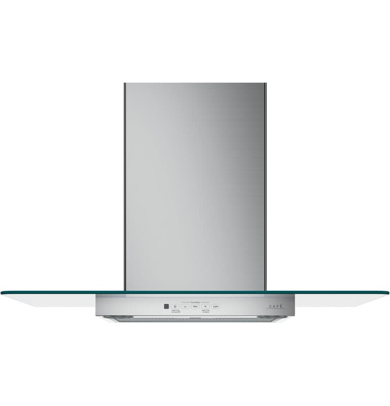 CAFÉ™ 30" Wall-Mount Glass Canopy Chimney Hood