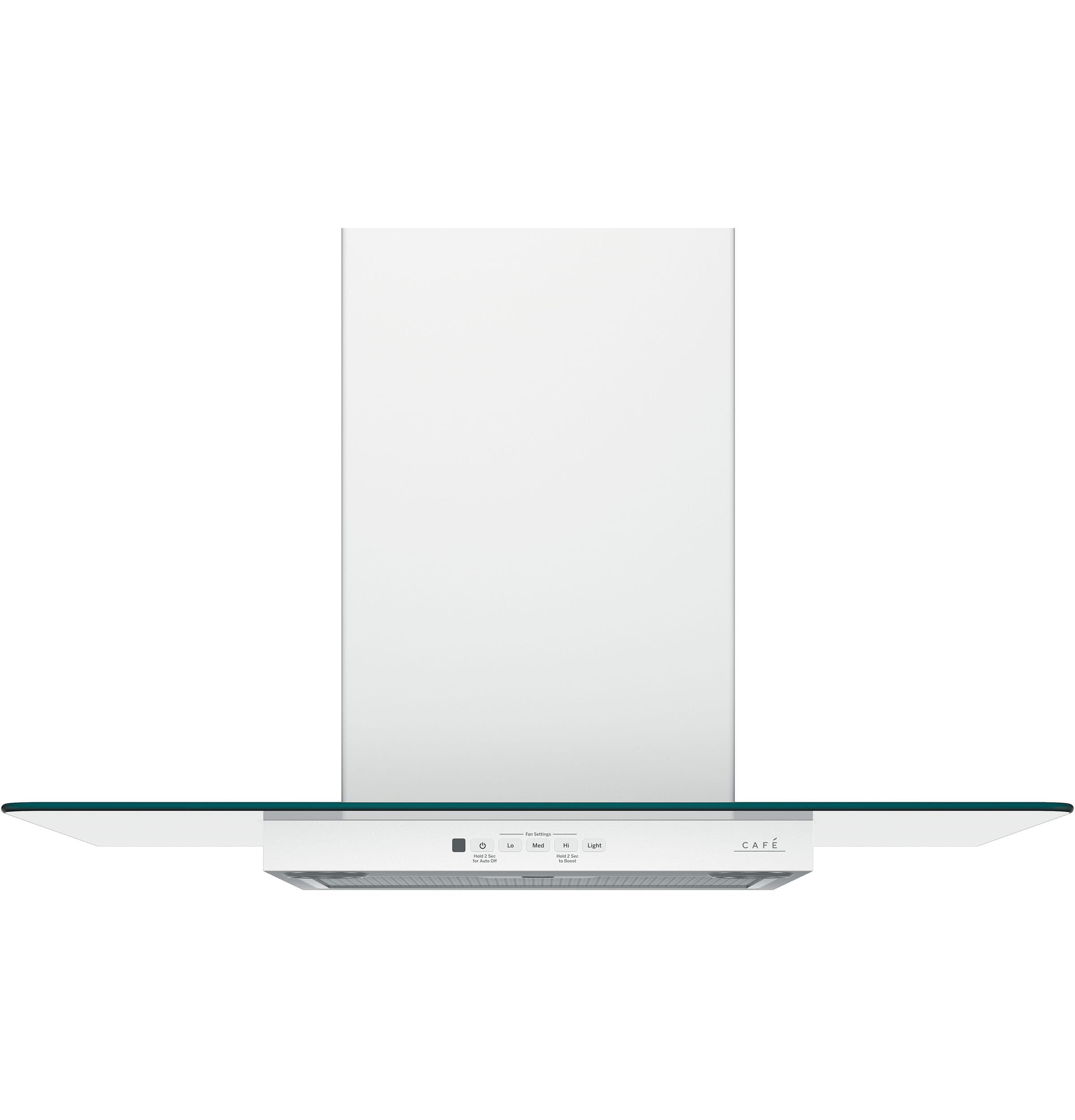 CAFÉ™ 30" Wall-Mount Glass Canopy Chimney Hood