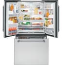 GE Series 20.7 Cu. Ft. Counter-Depth French-Door Refrigerator view 2