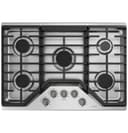 5 Gas Cooktop Knobs - Brushed Black view 4