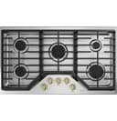 Café 5 Gas Cooktop Knobs - Brushed Brass view 3