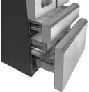 Café 22.3 Cu. Ft. Smart Counter-depth 4-door French-door Refrigerator In Platinum Glass view 13