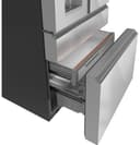 Café 22.3 Cu. Ft. Smart Counter-depth 4-door French-door Refrigerator In Platinum Glass view 14