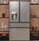 Café 22.3 Cu. Ft. Smart Counter-depth 4-door French-door Refrigerator In Platinum Glass view 19