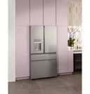 Café 22.3 Cu. Ft. Smart Counter-depth 4-door French-door Refrigerator In Platinum Glass view 22