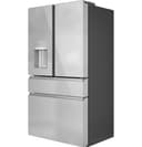 Café 22.3 Cu. Ft. Smart Counter-depth 4-door French-door Refrigerator In Platinum Glass view 25