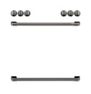 CAFÉ™ Front Control Electric Knobs and Handles - Brushed Black view 1