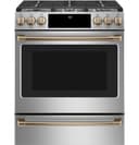 CAFÉ™ Front Control Gas Knobs and Handles - Brushed Bronze view 6