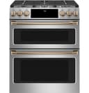 CAFÉ™ Front Control Gas Knobs and Handles - Brushed Bronze view 7