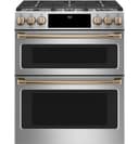 CAFÉ™ Front Control Gas Knobs and Handles - Brushed Bronze view 8