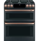 CAFÉ™ Front Control Gas Knobs and Handles - Brushed Copper view 3