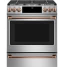 CAFÉ™ Front Control Gas Knobs and Handles - Brushed Copper view 6