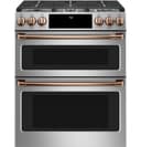 CAFÉ™ Front Control Gas Knobs and Handles - Brushed Copper view 7