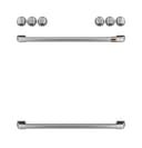 CAFÉ™ Front Control Gas Knobs and Handles - Brushed Stainless view 1