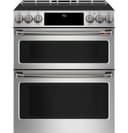 CAFÉ™ Front Control Induction Knobs and Handles - Brushed Black view 6