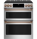 CAFÉ™ Front Control Induction Knobs and Handles - Brushed Copper view 6