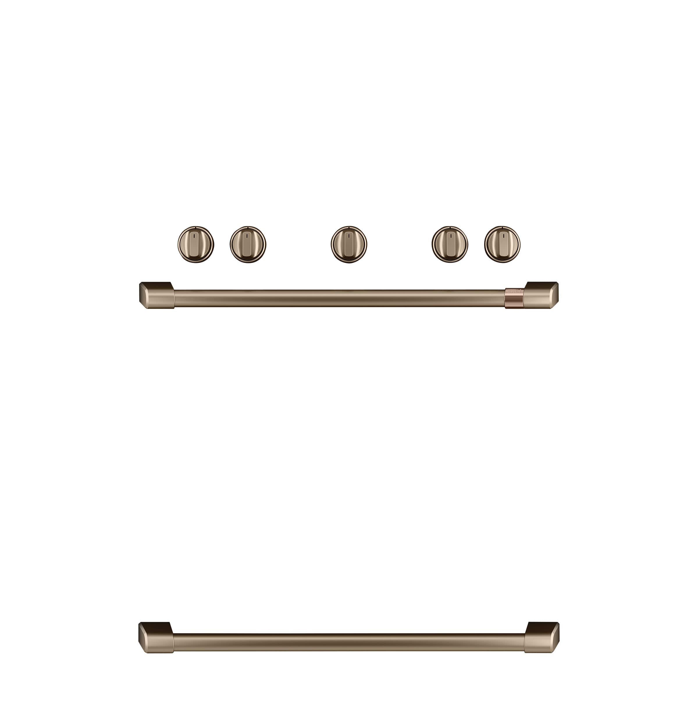 CAFÉ™ Freestanding Gas Knobs and Handles - Brushed Bronze