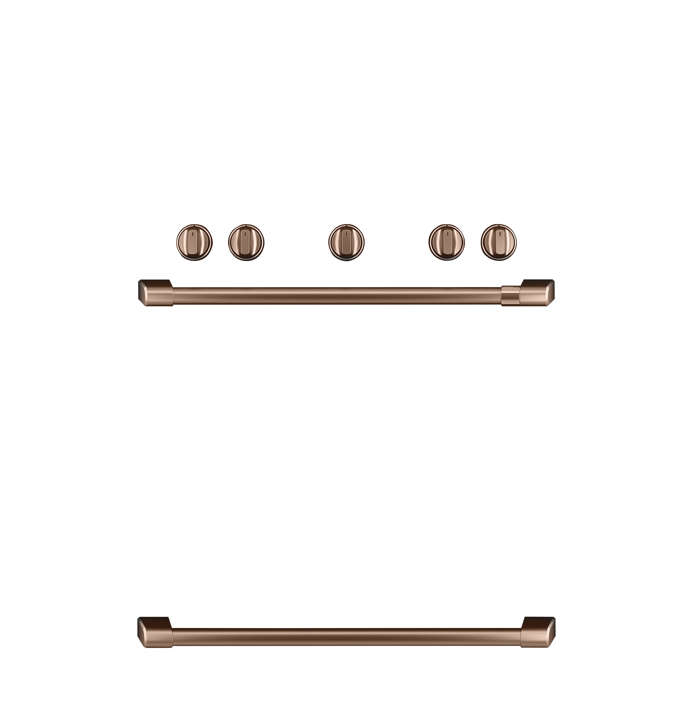 CAFÉ™ Freestanding Gas Knobs and Handles - Brushed Copper