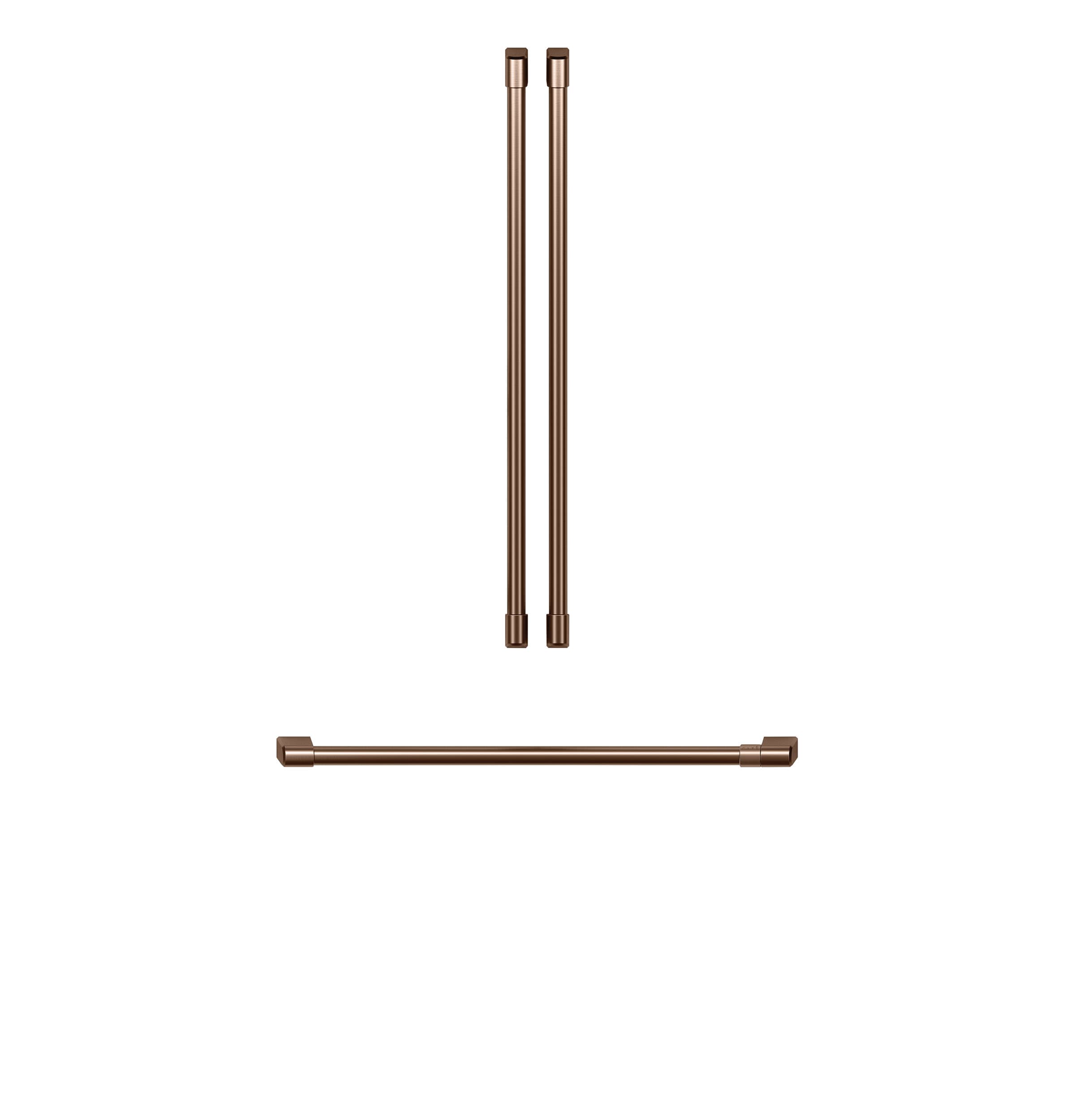 CAFÉ™ Refrigeration Handle Kit - Brushed Copper