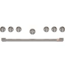 CAFÉ™ 36" Brushed Black Handle & Knob Set for Pro Range and Rangetop view 1