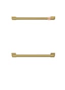 Café Handle Kit - Brushed Brass view 1