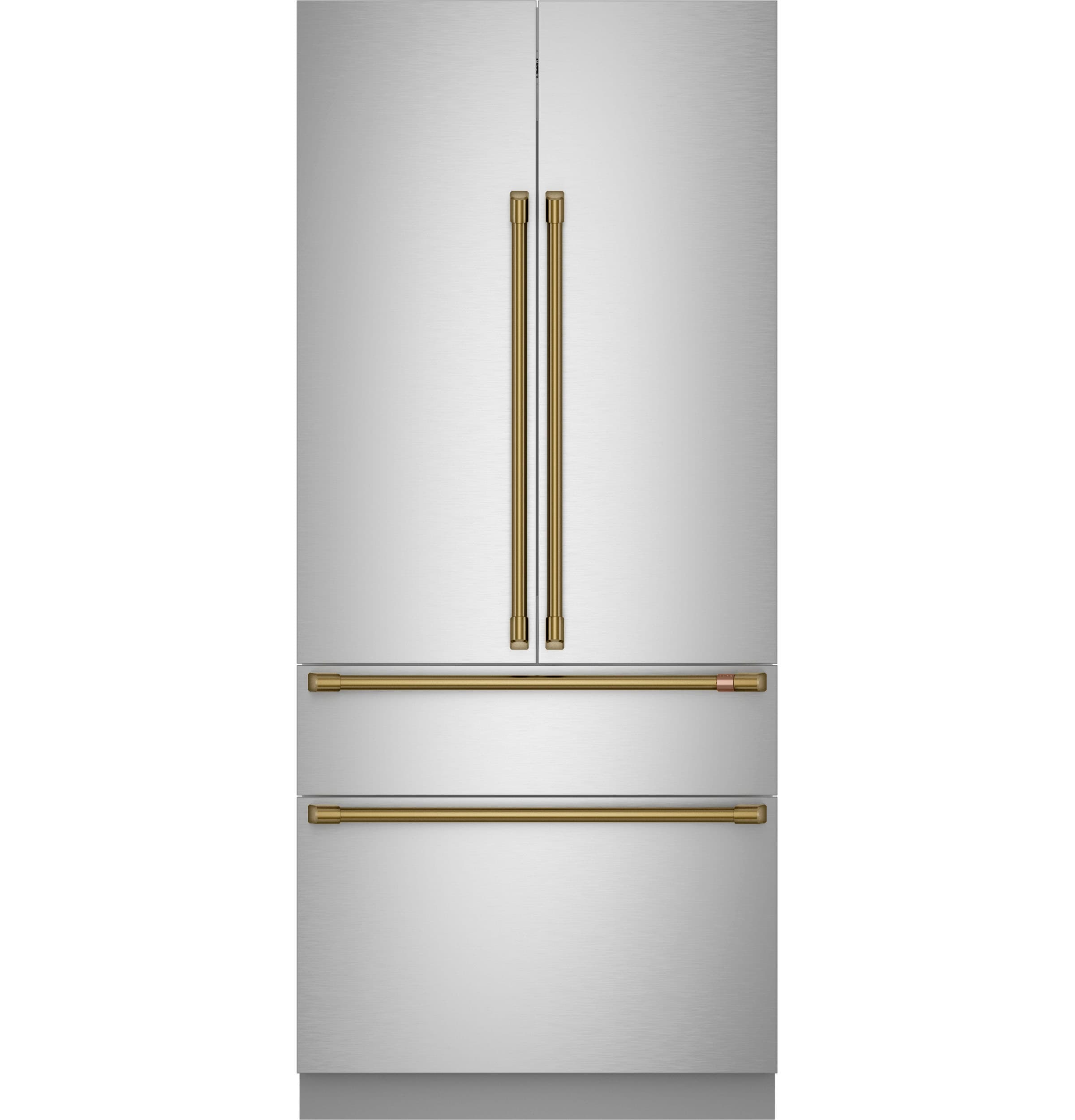 CAFÉ™ Refrigeration Handle Kit - Brushed Brass