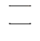 Café 2 - 30” Double Wall Oven Handles - Brushed Black view 1